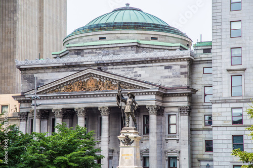 Montreal city streets, Canada photo