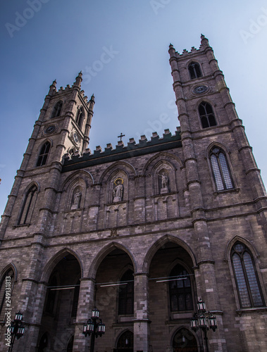 Notre-Dame Basilica in Montreal, Canada