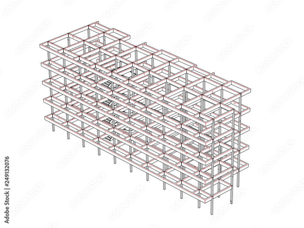 Fototapeta premium home structure