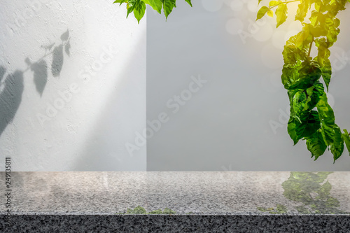 Empty table top for product...