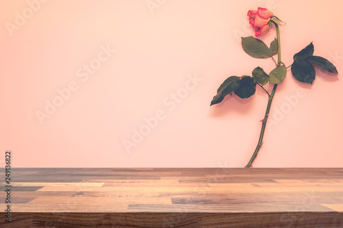 Empty table top for product...