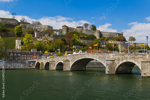 Fototapeta Town Namur in Belgium