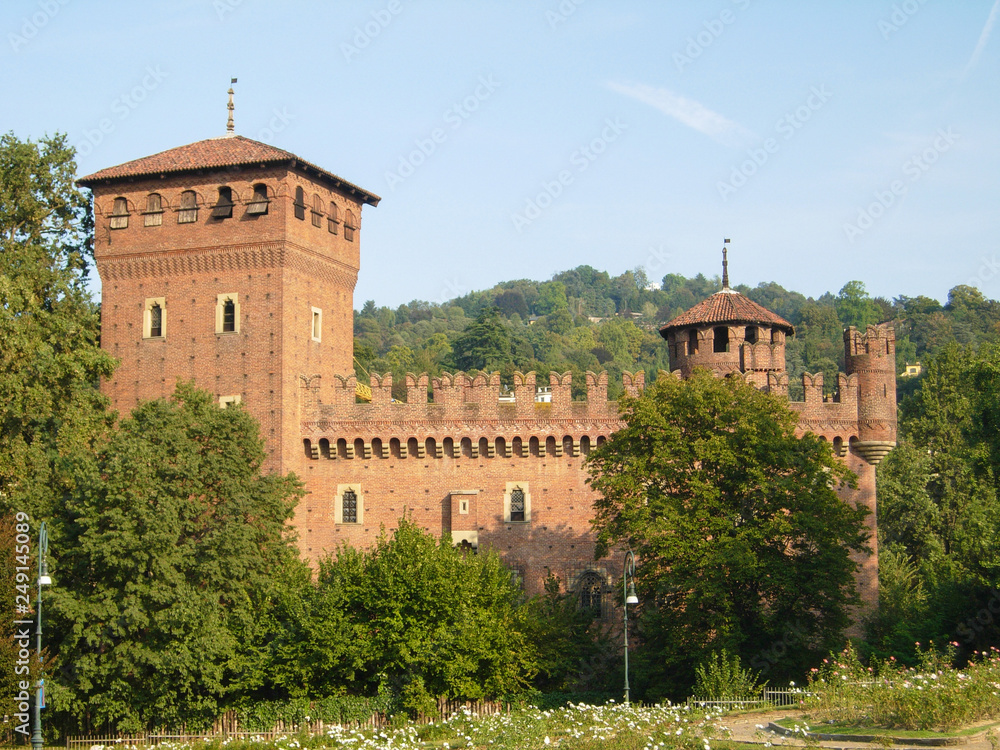 Medieval Castle in Turin