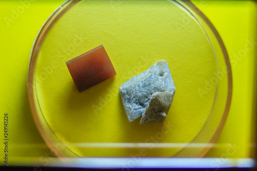 Фотография Specimen of Barite stone from mining and quarrying