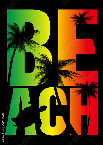 Beach turtle coconout