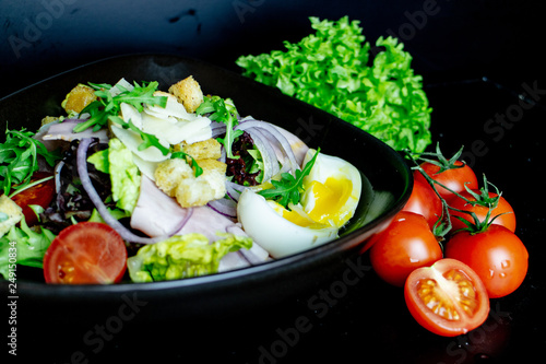 Eier Salat, Gemischter Salat