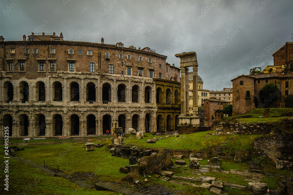 Teatro Marcello History City Rome Empire