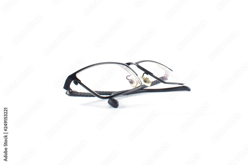 glasses isolated on white background glasses isolated on white background