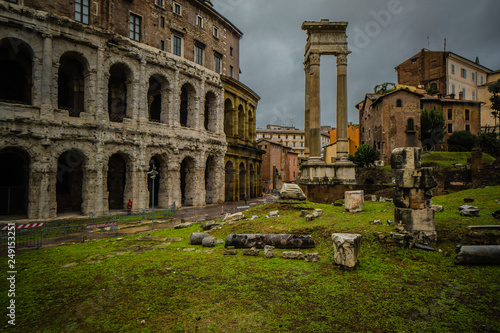 Teatro Marcello History City Rome Empire photo