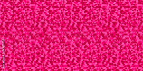 Colorful pattern with triangles. Seamless abstract texture. Triangle multicolored background. Bright geometric wallpaper with stripes. Print for flyers, banners and textiles. Doodle for design