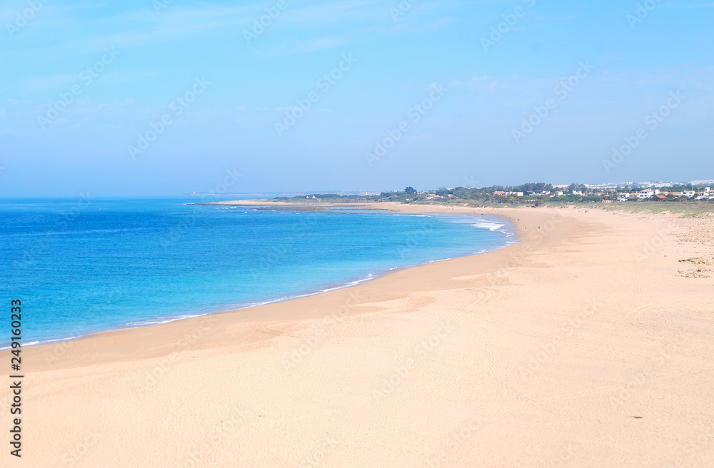 PAISAJE PLAYA DE LOS CAÑOS DE MECA. CÁDIZ