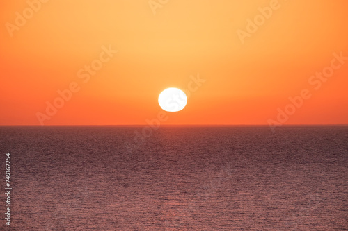 Fototapeta Naklejka Na Ścianę i Meble -  Sunset on the Canary Island Fuerteventura