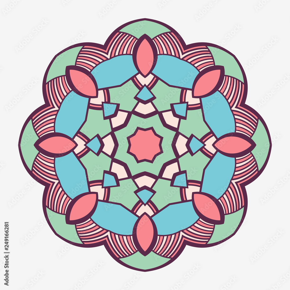 Obraz premium Mandala. Creative circular ornament.