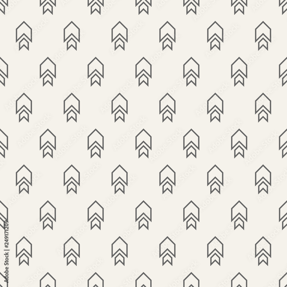 Seamless pattern with arrows motif. Seamless pattern with arrows motif.