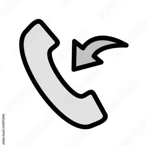 Incomming Call Vector Icon