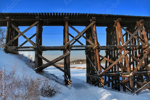 Iconic St Albert CN Railroad photo