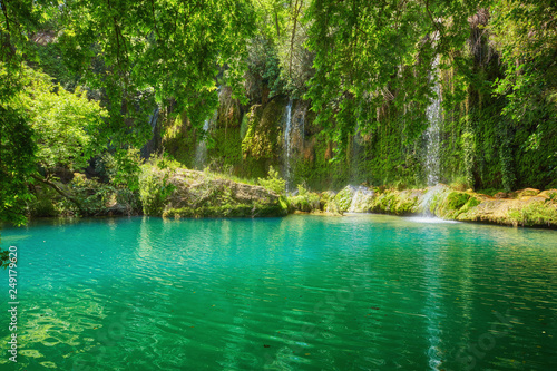 Waterfall Kurshunlu Park Tabiat . Turkey