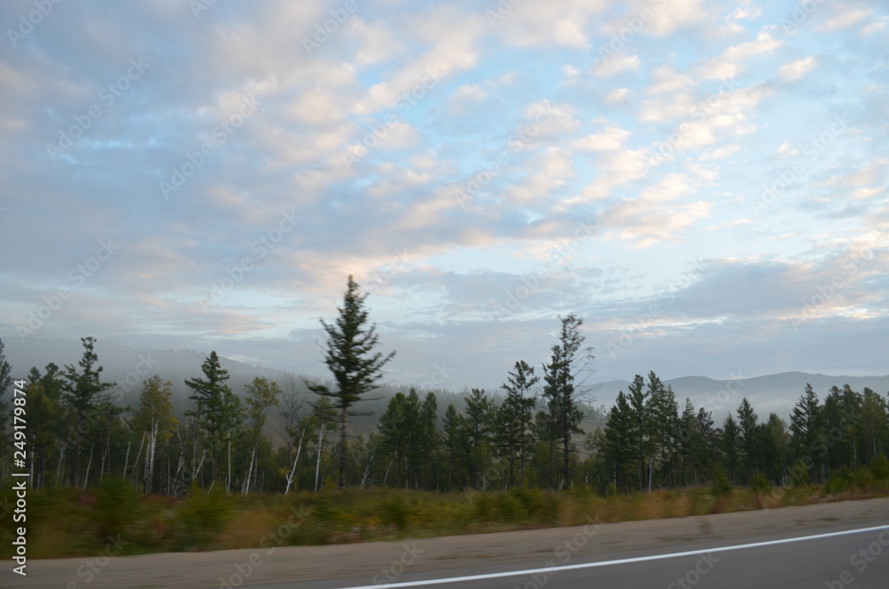 Naklejka premium transbaikal territory