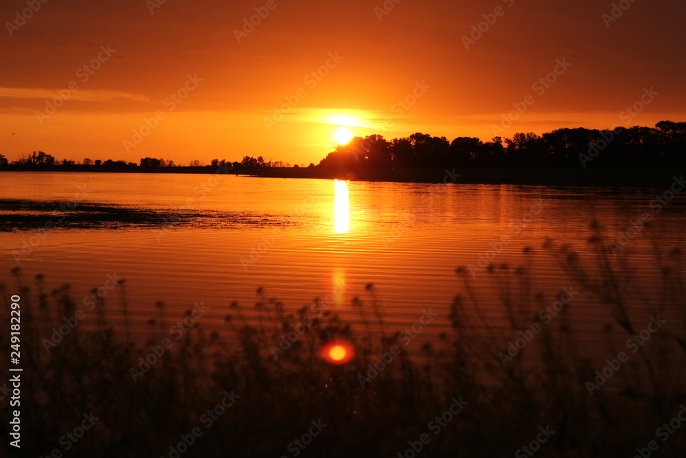 Obraz premium sunset 