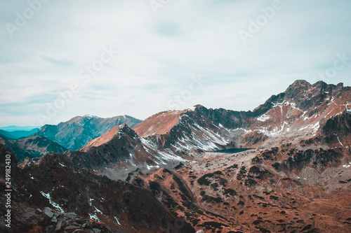 Landscape of the Polish Tatra Mountains