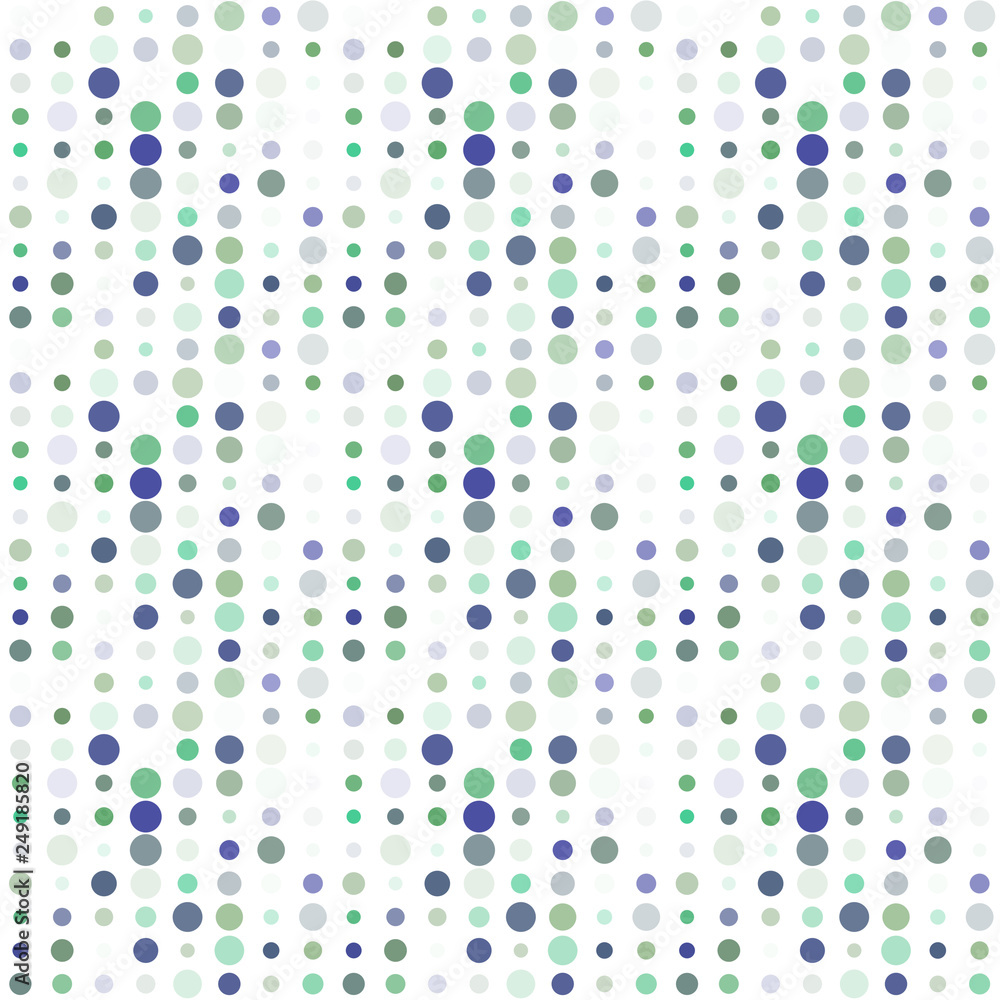 Seamless abstract pattern background with a variety of colored circles. Seamless abstract pattern background with a variety of colored circles.