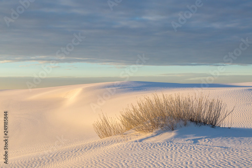 Sunrise at White Sands National Monument in New Mexico