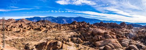 Aerial View of Mt Whitney Lone Pine, CA Eastern Sierra Nevada Alabama Hills