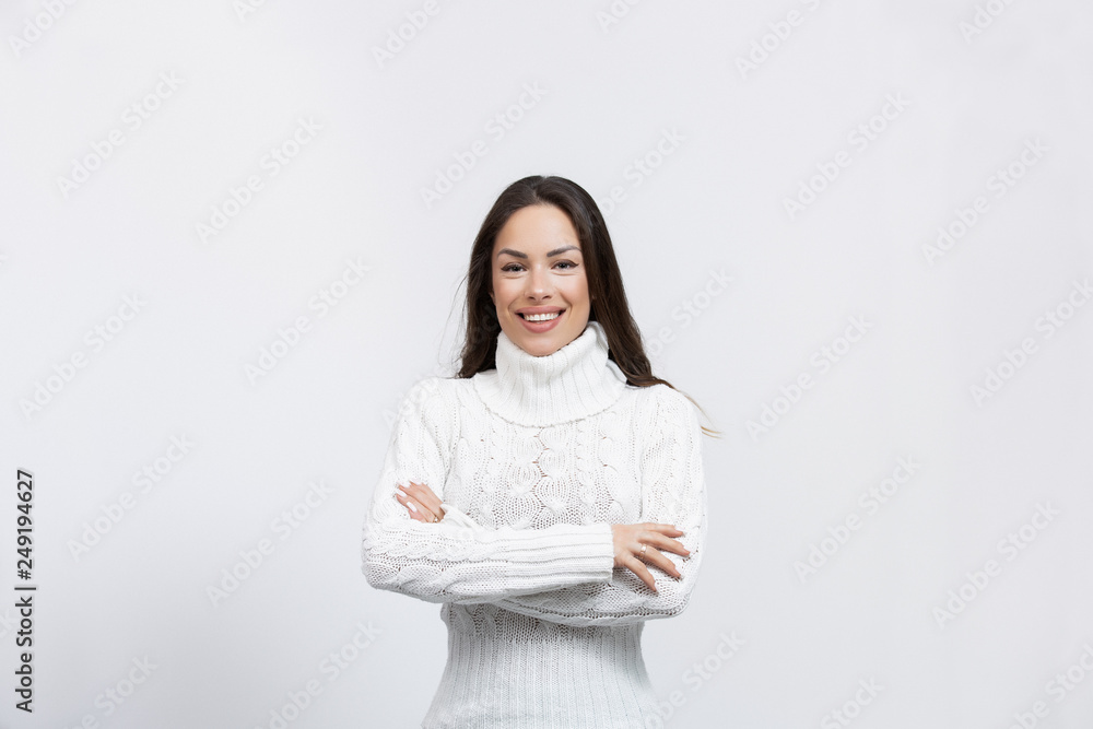 beautiful young woman in a studio beautiful young woman in a studio
