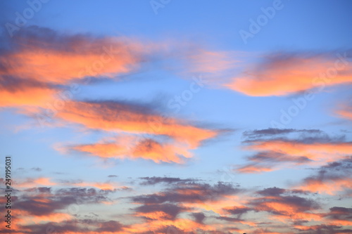 beautiful sky for a beautiful background texture