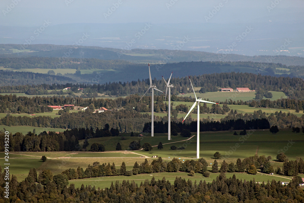 Naklejka premium Wind Turbines