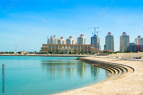 Beachside residences in The Pearl Qatar