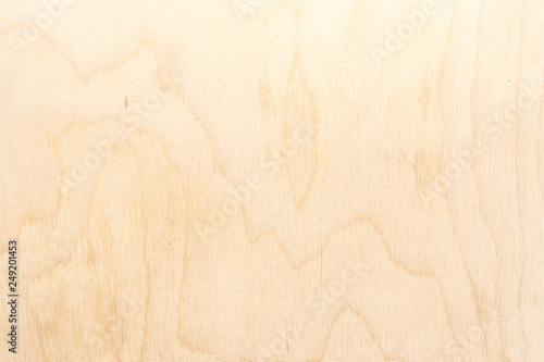 Real natural light birch plywood. High-detailed wood texture.