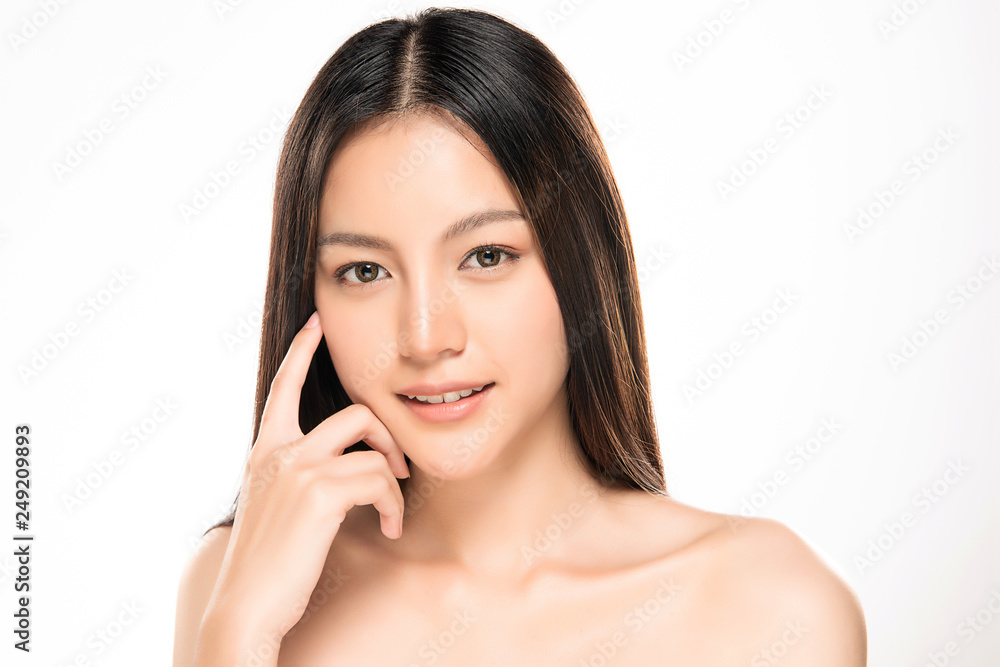 Beautiful Young asian Woman with Clean Fresh Skin Beautiful Young asian Woman with Clean Fresh Skin