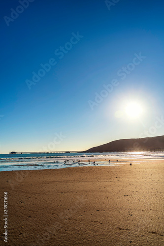 High Sun at Beach in afternoon © Mark