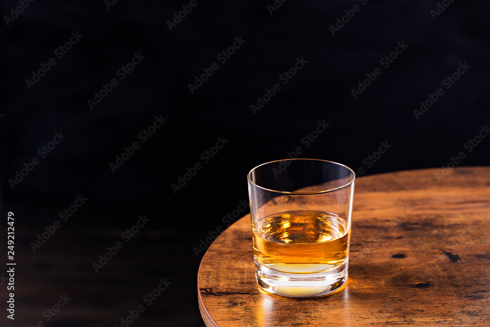Refreshing Whiskey Neat Cocktail Refreshing Whiskey Neat Cocktail