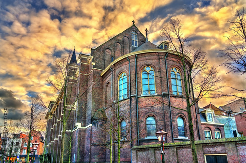 Hartebrugkerk church in Leiden, the Netherlands photo