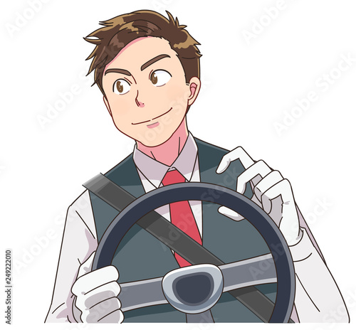 運転手のイラスト
