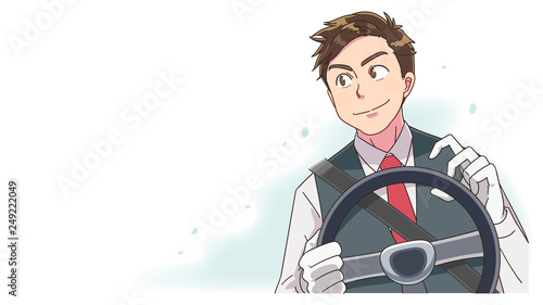 運転手のイラスト
