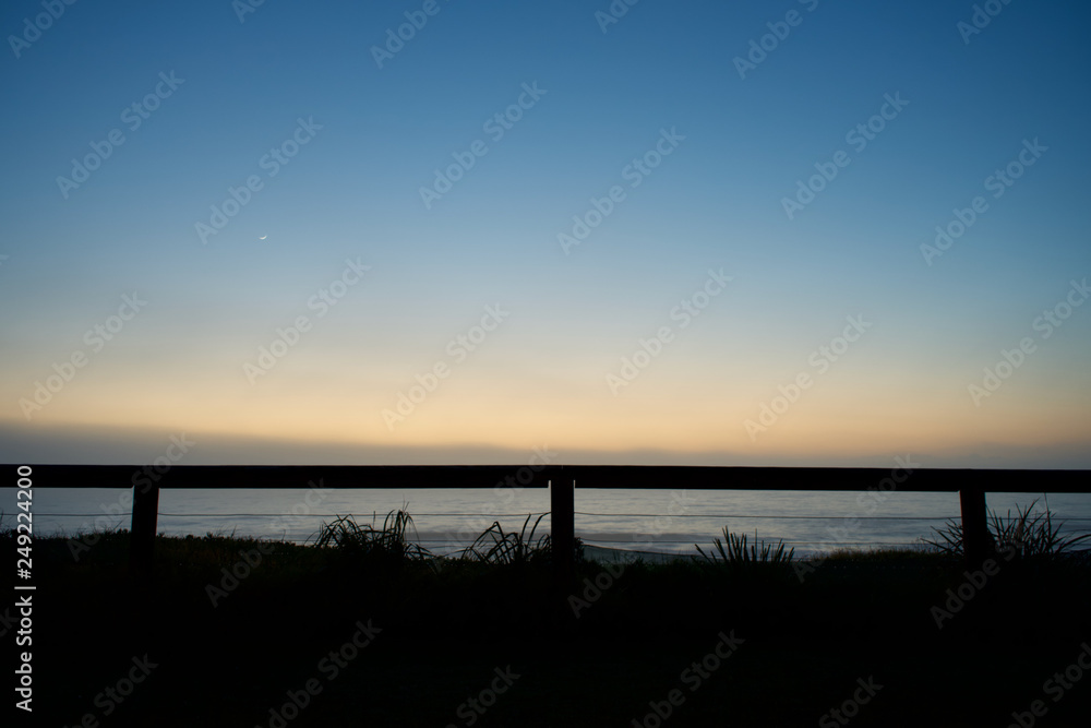 Sunrise in Shelly Beach, Central Coast NSW Australia
