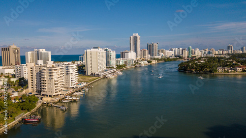 Miami Beach Aerial View