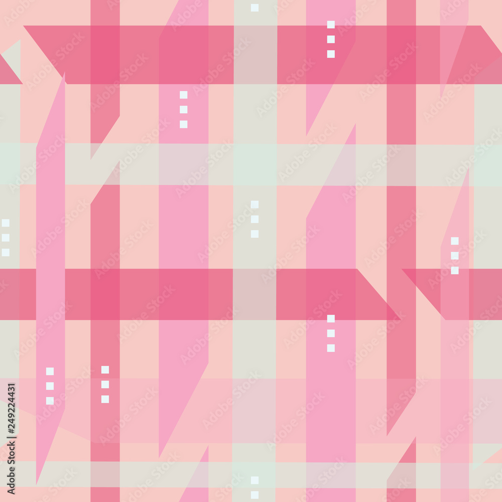 Overlapping ribbons of color in pastel shades. Seamless vector pattern in mint green, pink and rose.Modern backgrounds, great for stationery, textiles. gift wrapping paper, fashion and cards. Overlapping ribbons of color in pastel shades. Seamless vector pattern in mint green, pink and rose.Modern backgrounds, great for stationery, textiles. gift wrapping paper, fashion and cards.