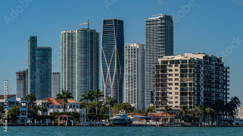 Downtown Miami from the Ocean © Brilliant Miami