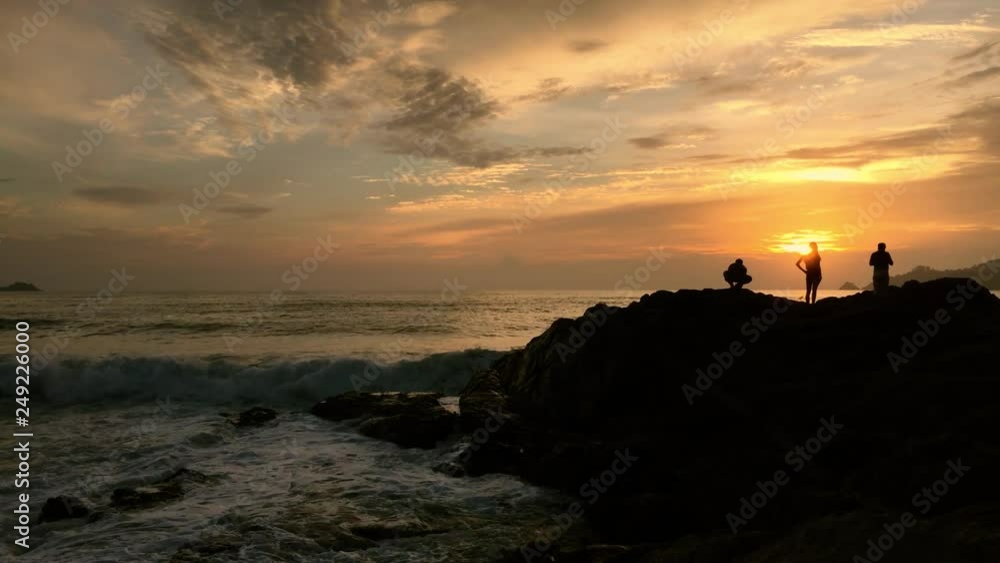 Phuket beach sea in the summer travel season on 2019 Phuket beach sea in the summer travel season on 2019