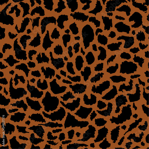 Animal skin prints leopard seamless pattern vector design for fashion ,fabric ,wallpaper,cover and all prints