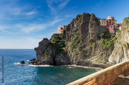 Cliffside house Cinque Terre Italy