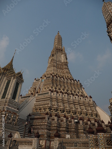wat arun as a famous landmark in Bangkok, Thailand © CaesarSiam