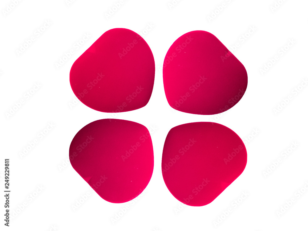 Beautiful red heart shaped gift box, isolated on white background, Valentine's Day welcome concept Beautiful red heart shaped gift box, isolated on white background, Valentine's Day welcome concept