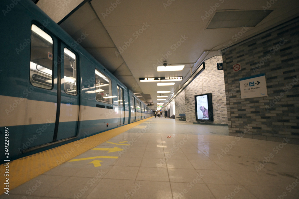 Obraz premium subway