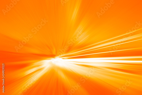 fast moving high speed blur hot heat orange fire color tone