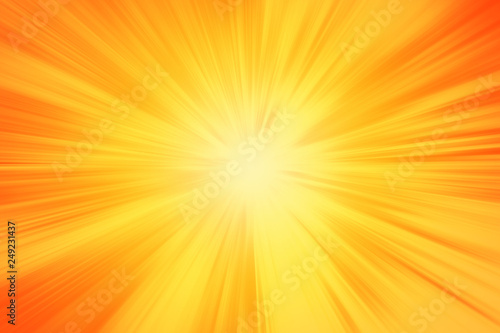 orange zoom effect, fast speed zooming motion cartoon abstract for background.